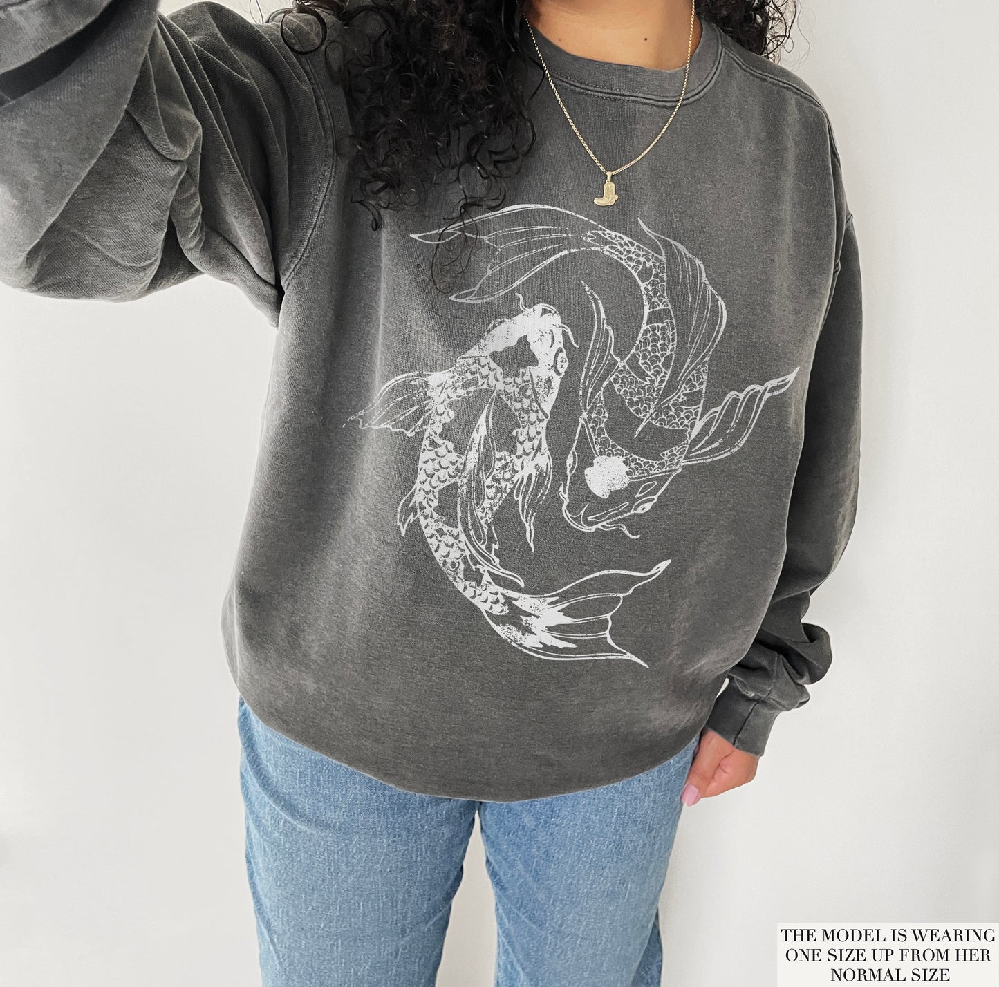 Koi Fish Crewneck Sweatshirt