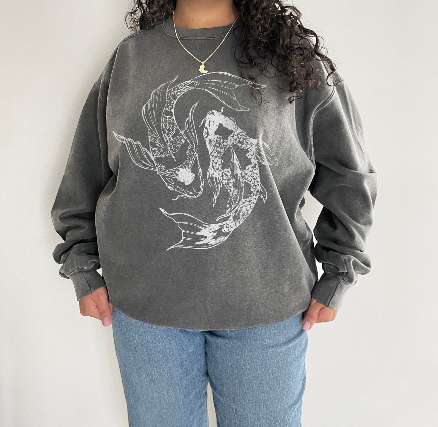 Koi Fish Crewneck Sweatshirt